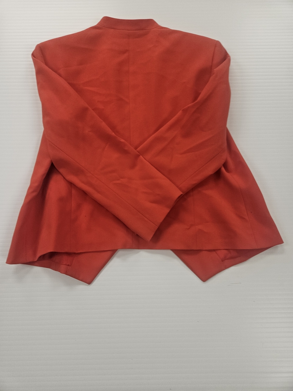 Plus Size Nine West Coral-Red Cropped Blazer